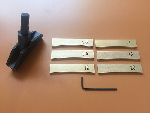 Fret press caul with - with, 6
